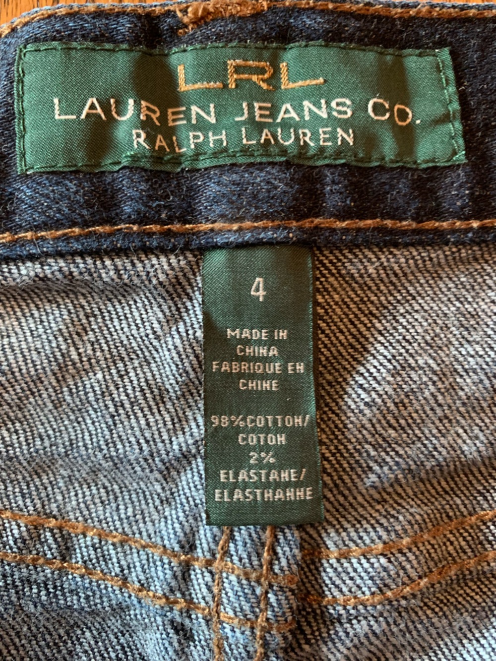 Ralph Lauren Denim Mini Skirt - Picture 2 of 6